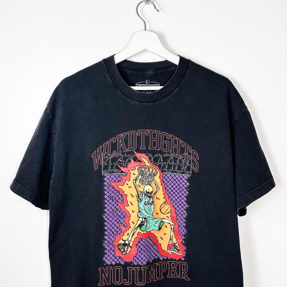 WCKDTHGHTS x No Jumper T-Shirt Size Large